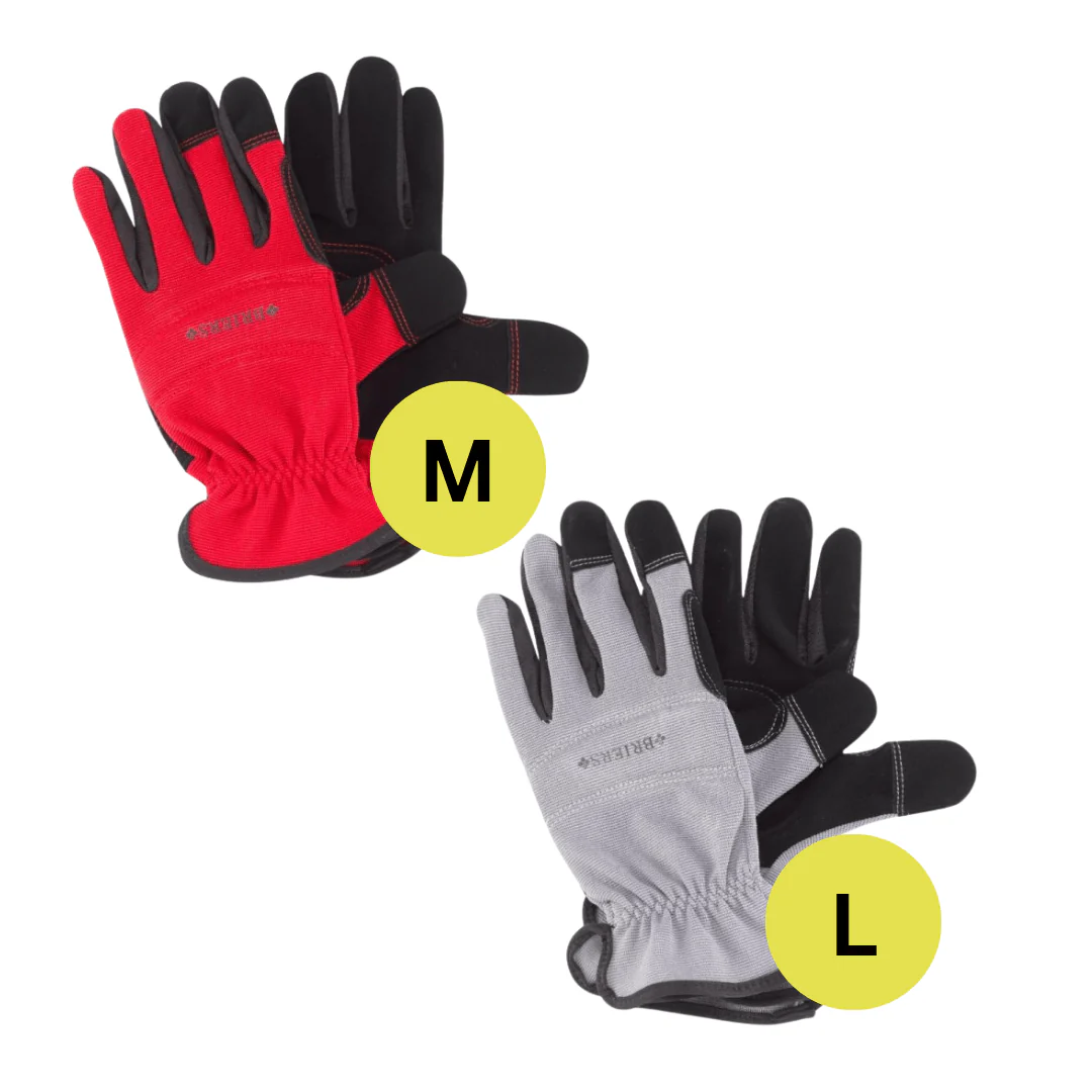 Briers Advanced Flex and Protect Gardening Gloves M L