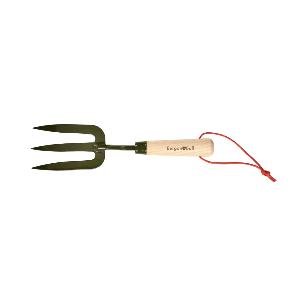 Burgon and Ball RHS BoronGreen Hand Fork