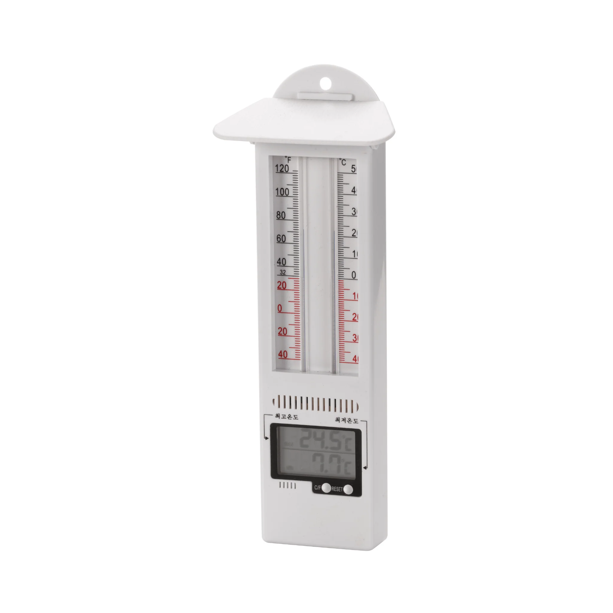 Max Min Thermometer with Analogue and Digital Display, Indoor and Greenhouse Temperature Monitor - Image 3
