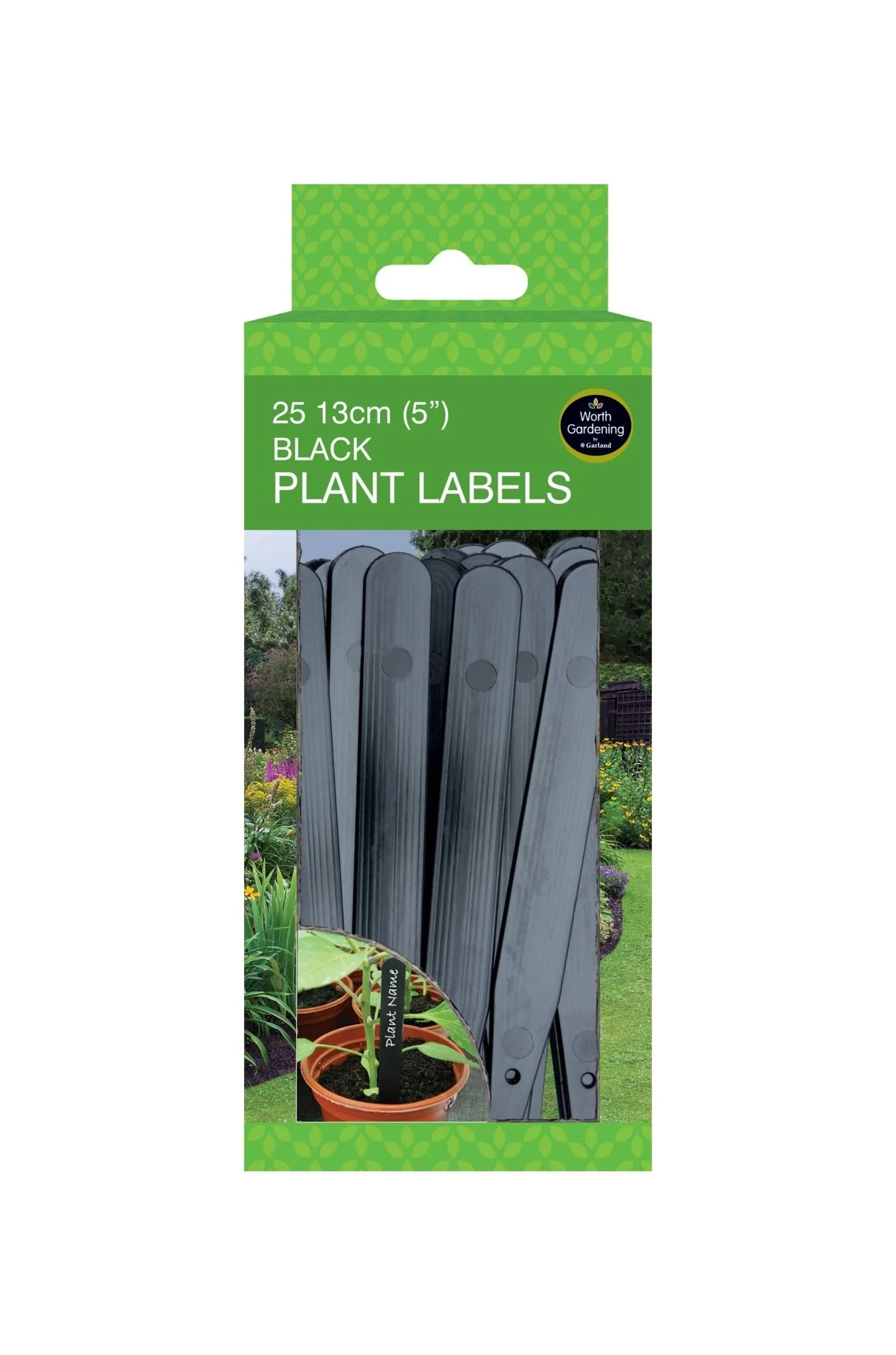 13cm Plant Labels – Reusable Plastic, Wood and Slate Markers  for Pots & Beds | Garland - Image 5