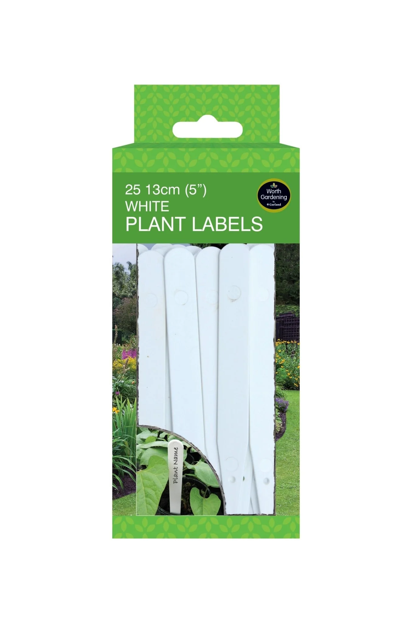 13cm Plant Labels – Reusable Plastic, Wood and Slate Markers  for Pots & Beds | Garland - Image 6