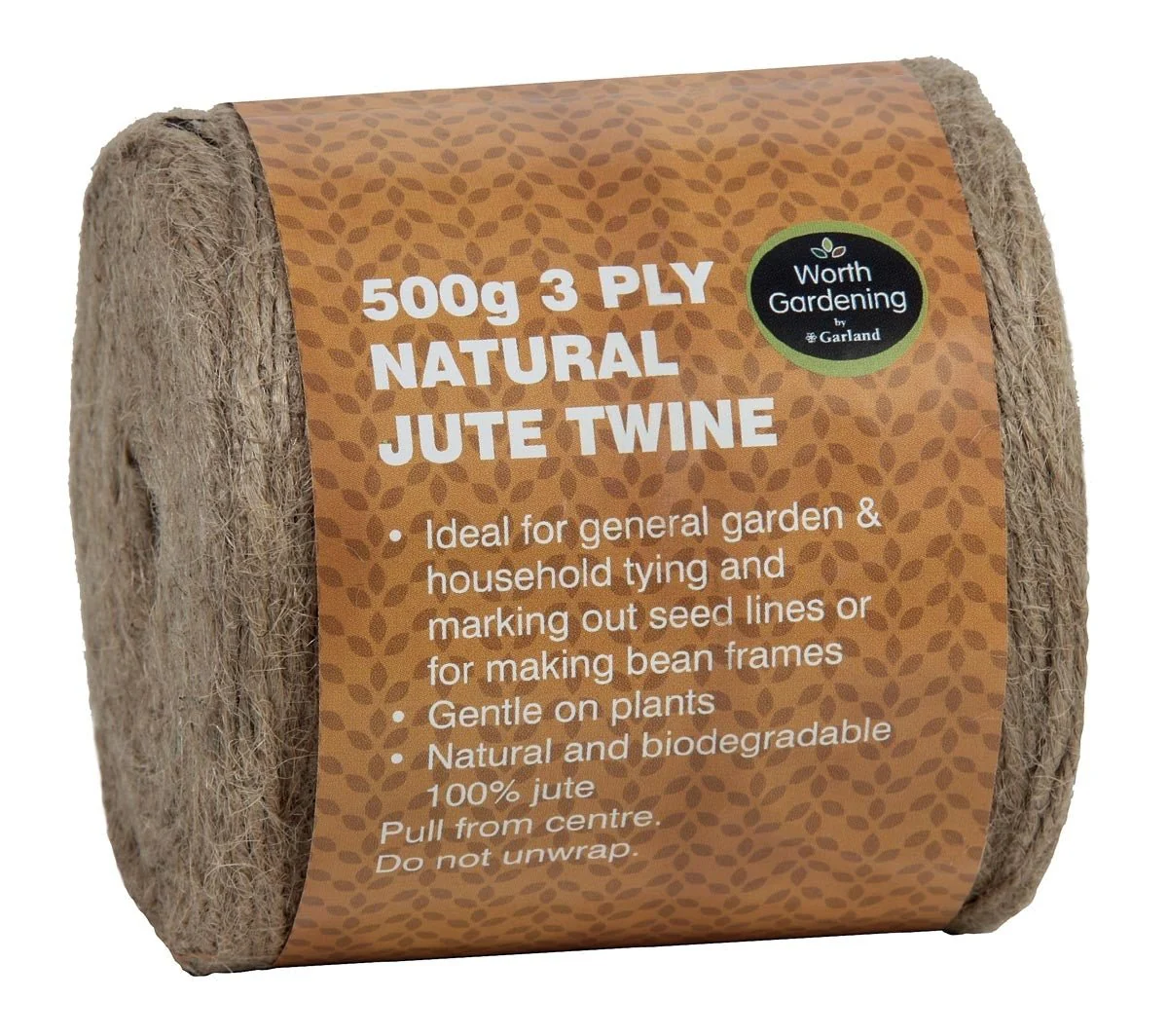 3 Ply Jute Twine in 250g or 500g – Natural Plant Support Twine | Garland