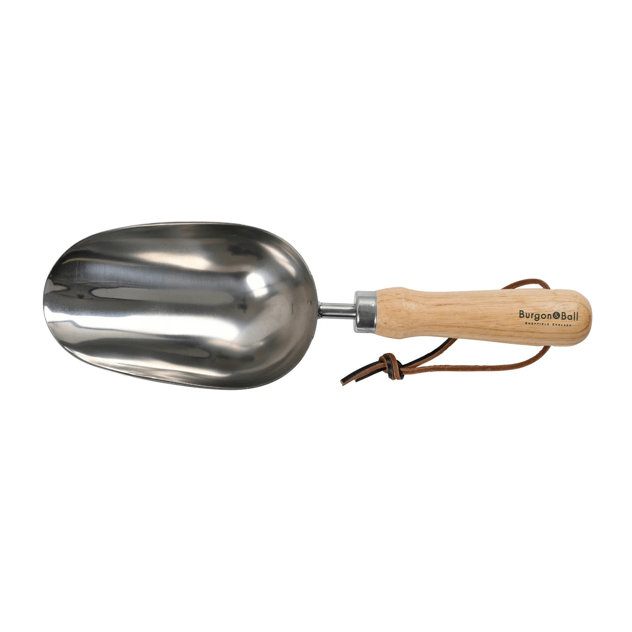 RHS Endorsed Stainless Steel Compost Scoop by Burgon & Ball - Image 6
