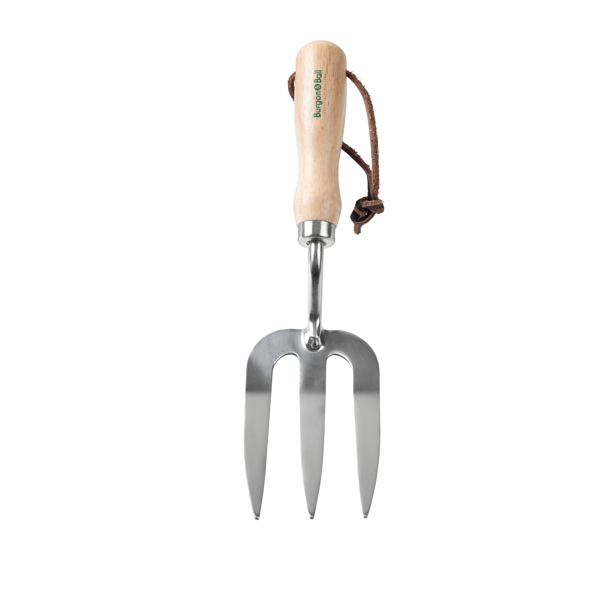 RHS Endorsed Stainless Steel Hand Fork by Burgon & Ball - Image 3