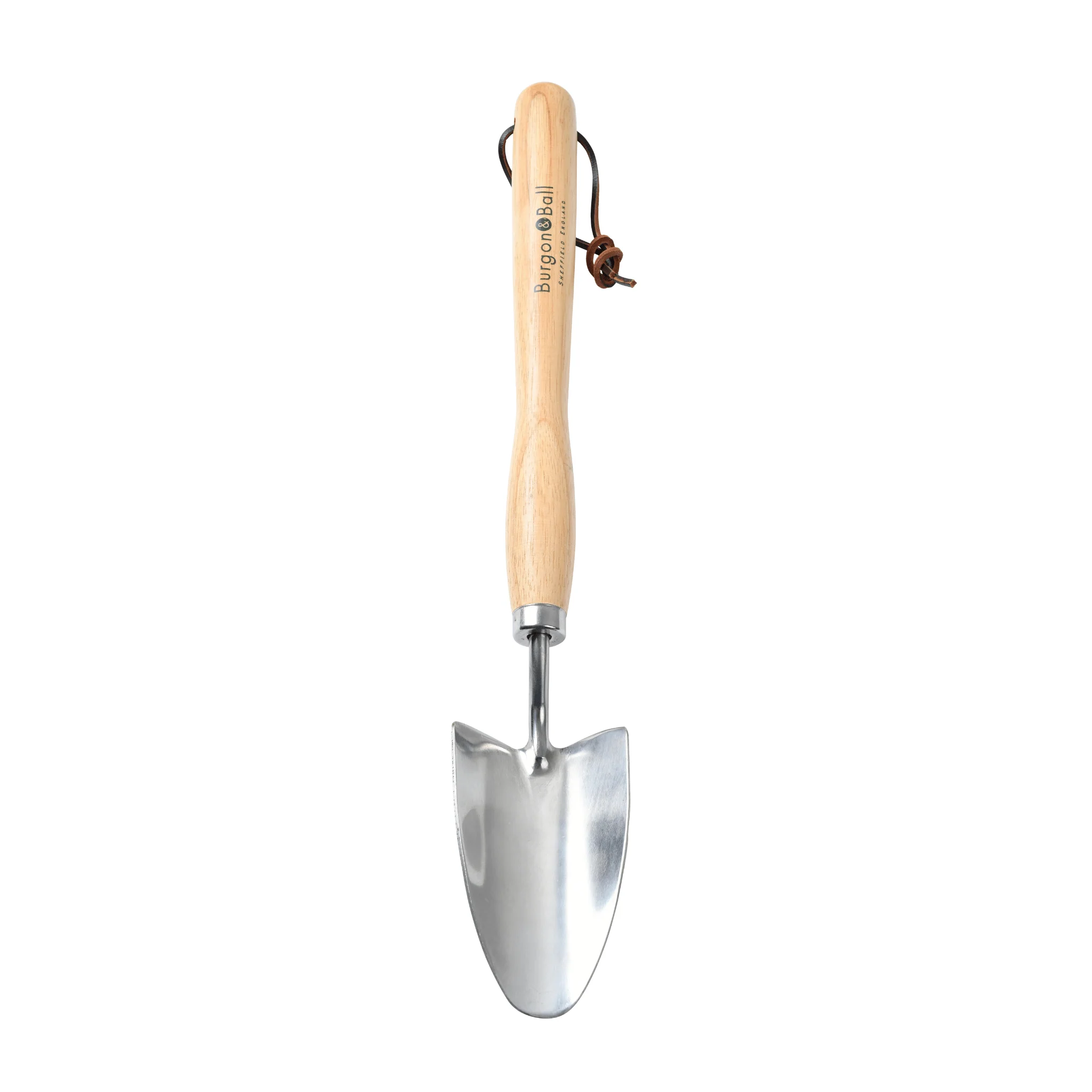 RHS Endorsed Stainless Steel Mid Handled Trowel by Burgon & Ball - Image 2