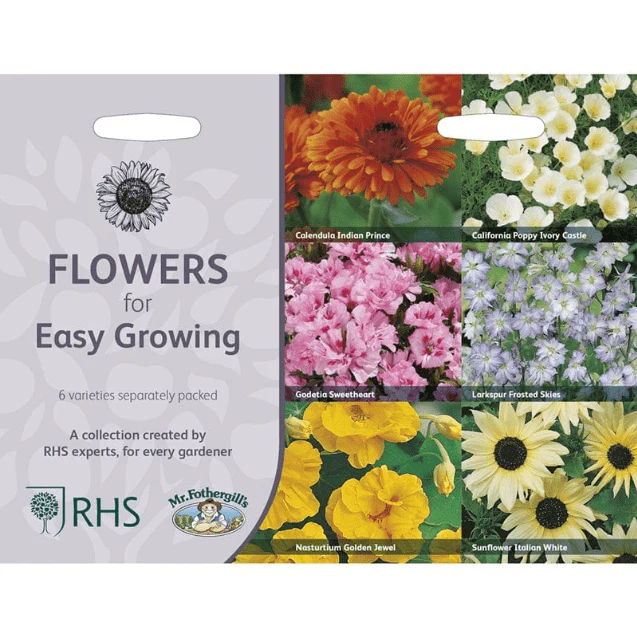 RHS Flowers for Easy Growing Seed Collection 6 Beginner Friendly Varieties - Image 3