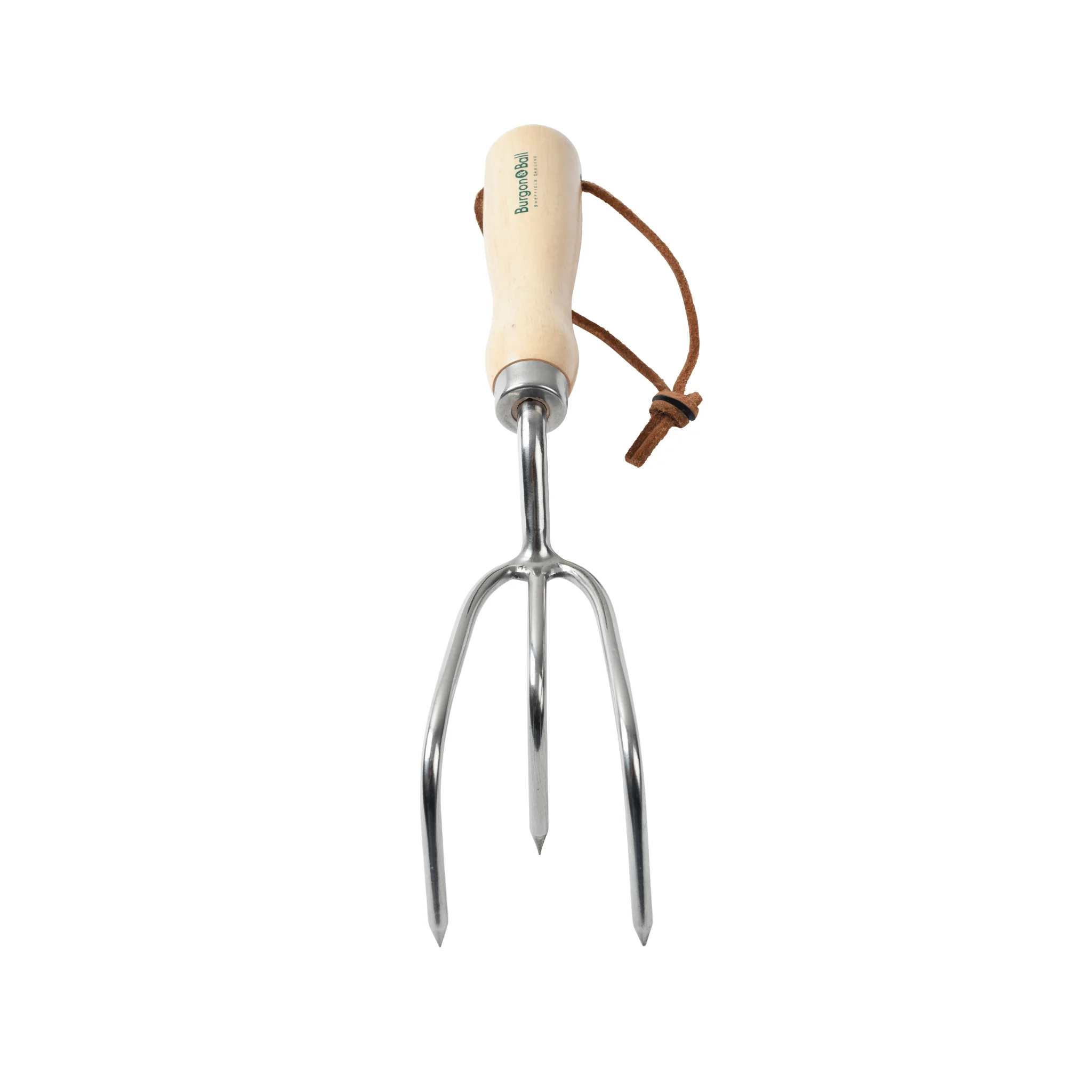 RHS Endorsed Stainless Steel Claw Cultivator by Burgon & Ball - Image 2