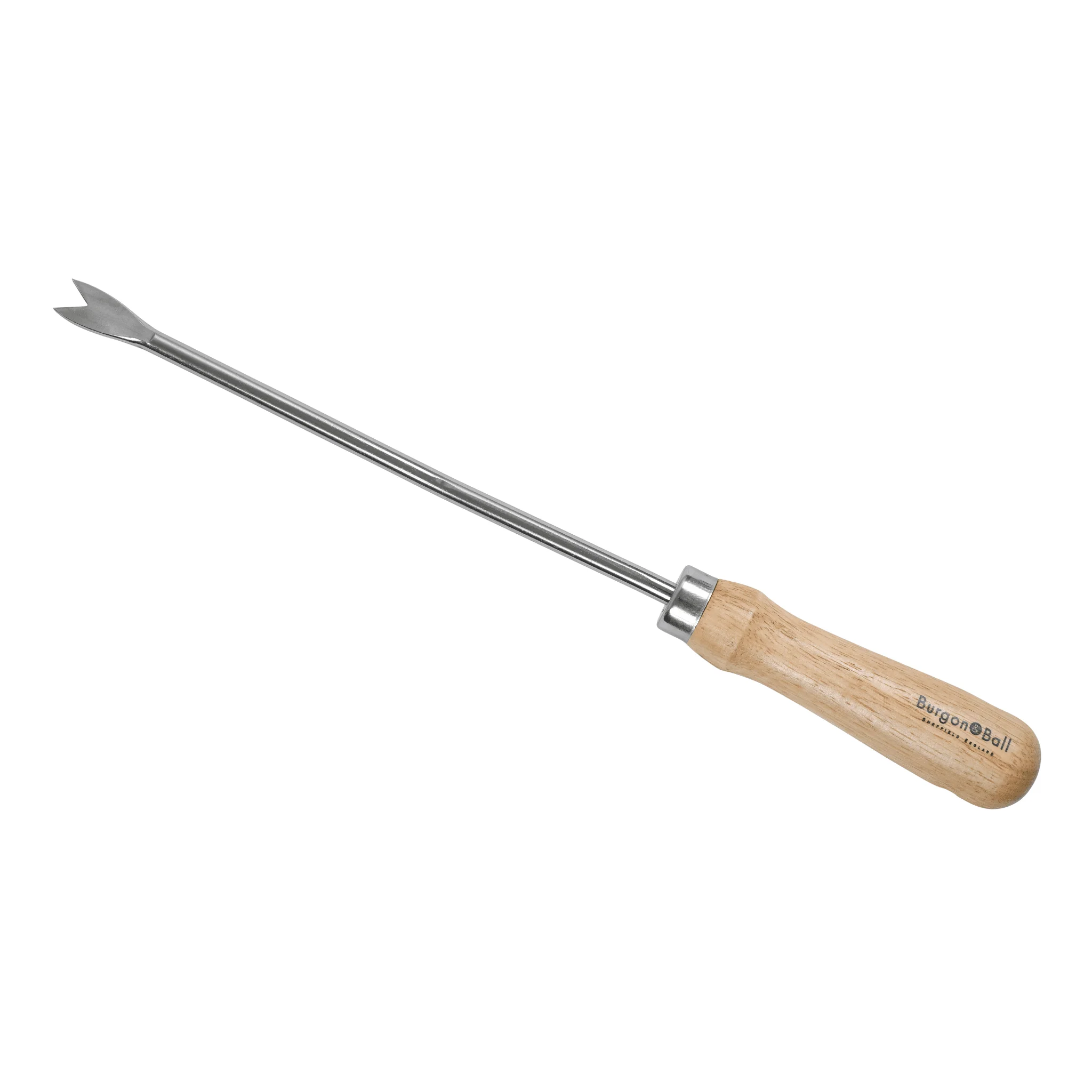 RHS Endorsed Stainless Steel Dandelion Weeder by Burgon & Ball - Image 4