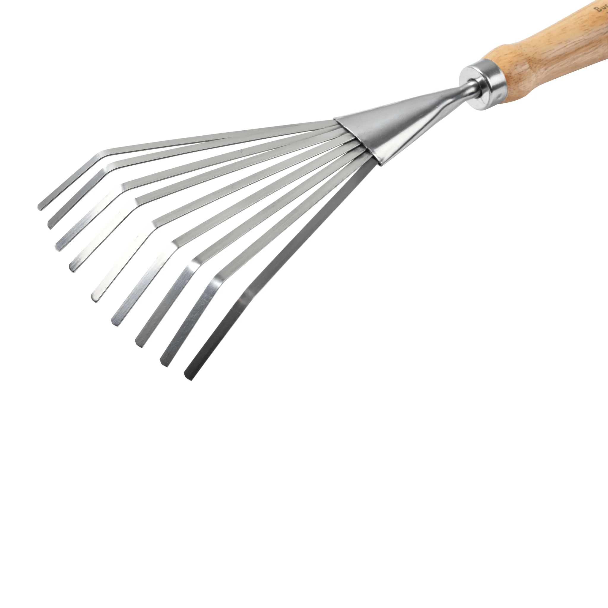 RHS Endorsed Stainless Steel Shrub Rake by Burgon & Ball - Image 3